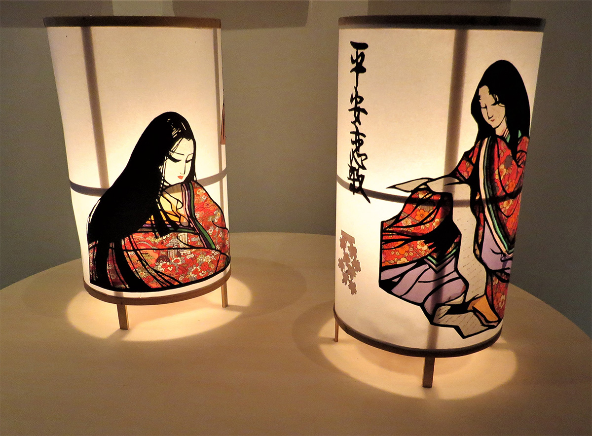 山田 千鶴子「ちはやふる行灯」2020年