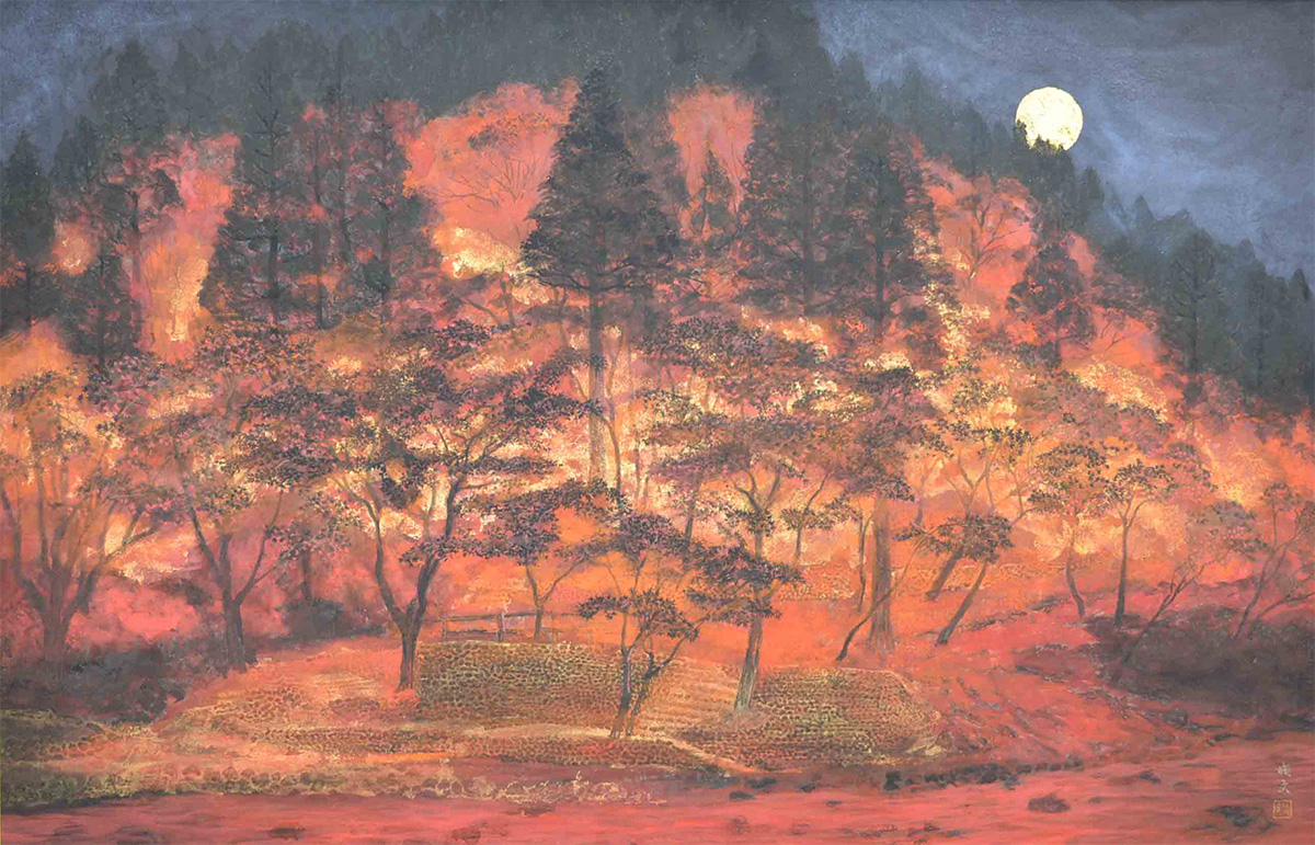 竹原 城文「香嵐渓」2020年