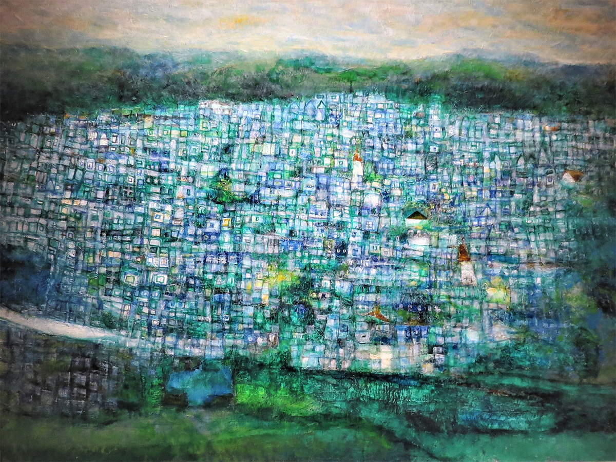 村井 貴久子「夏の朝」2008年