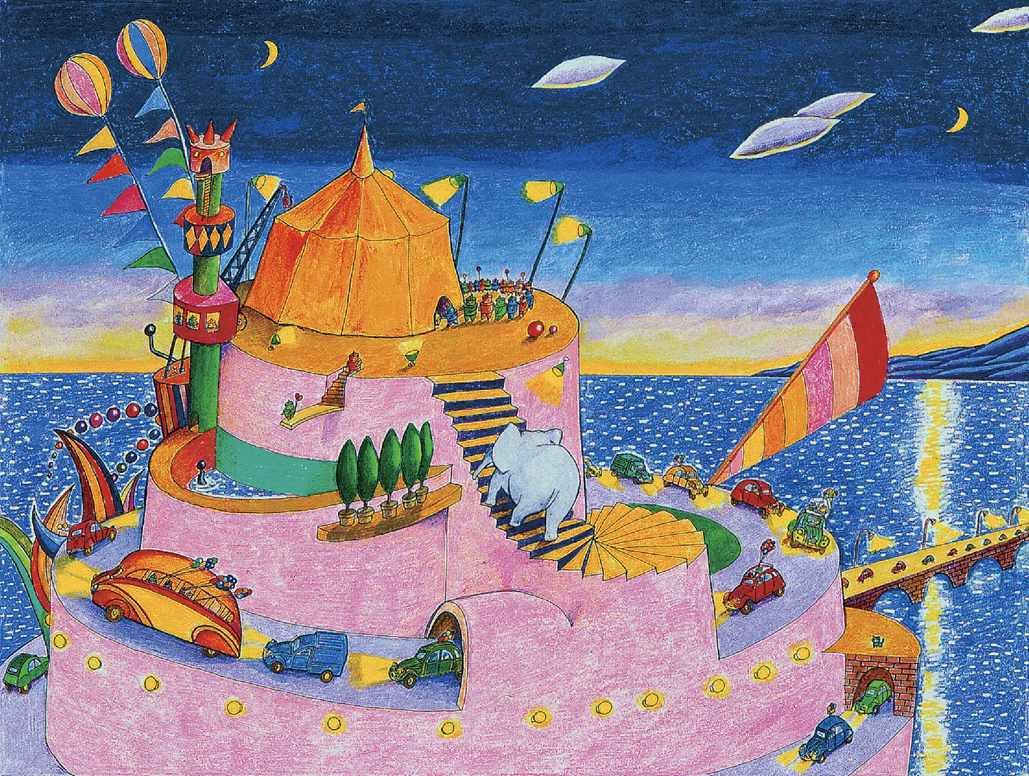 「サーカスがやってきた」© Kojiro Imamura