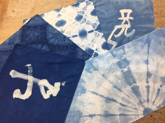 ろうけつ染め体験
